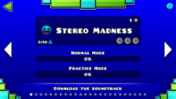 Stereo Madness Geometry Dash Wiki Fandom