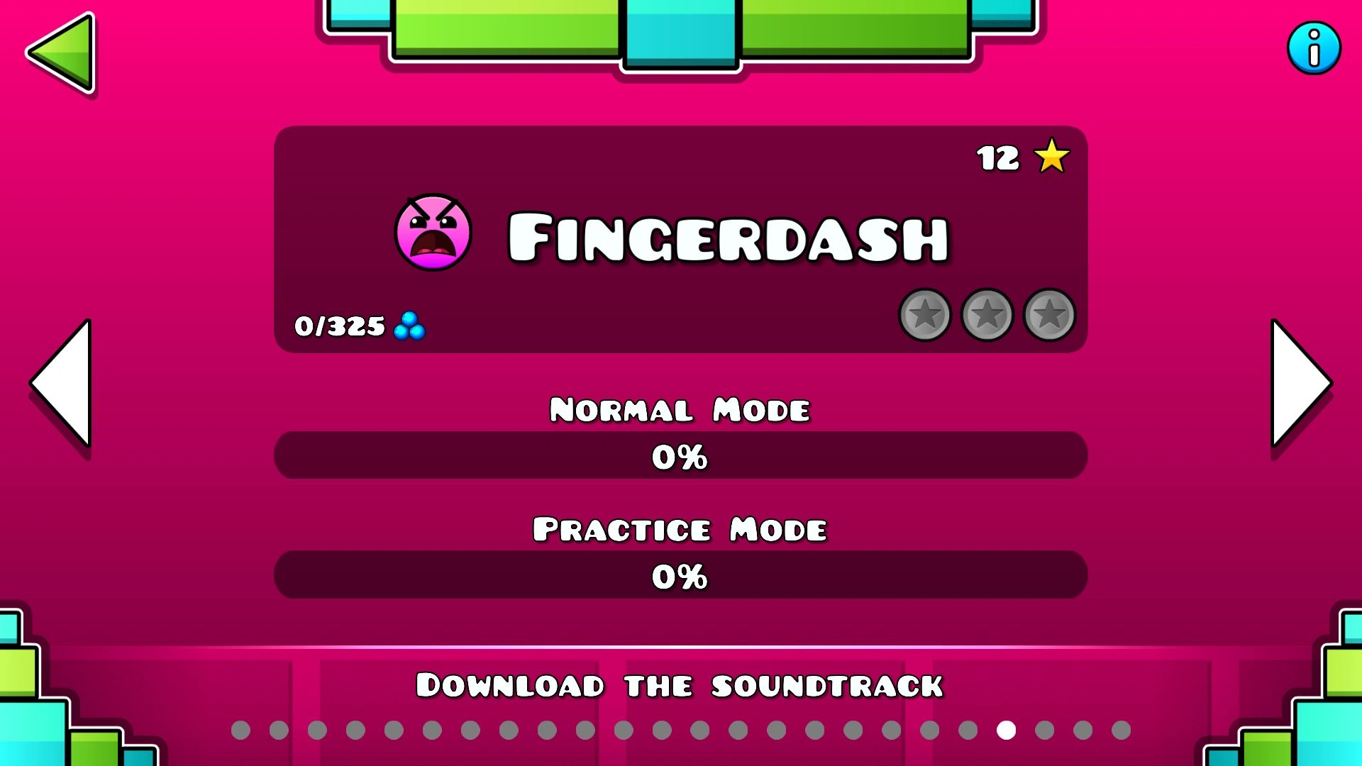 18 уровни в geometry dash