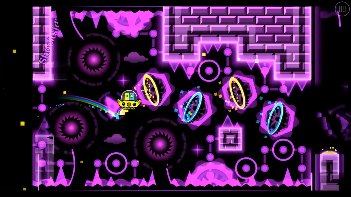 Geometry Dash раскраска