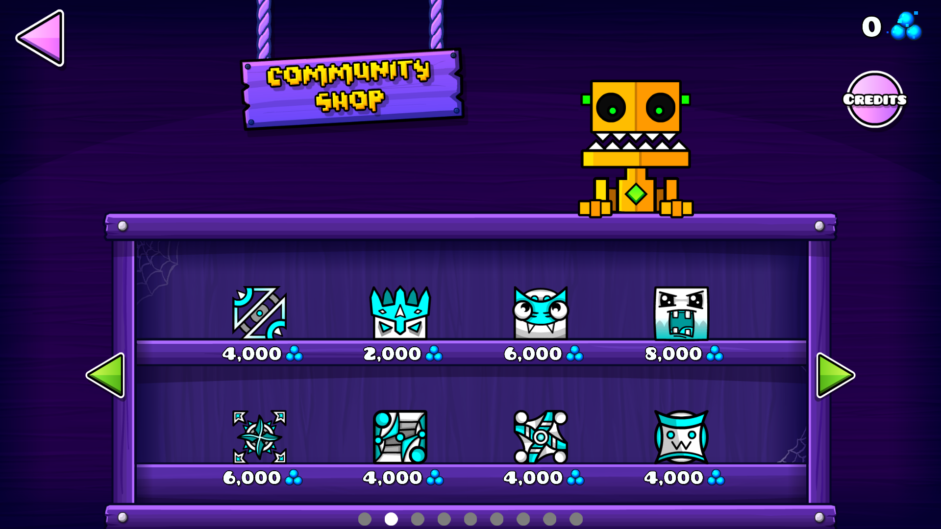 Scratch shop geometry dash