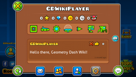 User Accounts Geometry Dash Wiki Fandom - geometry dash roblox edition codes wiki