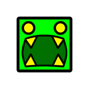 Imagen filtrada en el Twitter de GuitarHeroStyles de un nuevo icono que se puede comprar en la tienda de Geometry Dash.