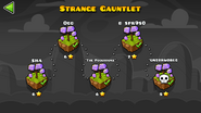 Los niveles del Strange Gauntlet