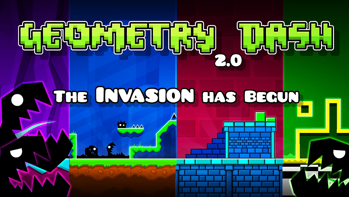 Включи geometry dash. Геометрия Даш 2. Geometry Dash 2.2. Геометрии Даш фулл. Геометрии Дэш фулл версия.