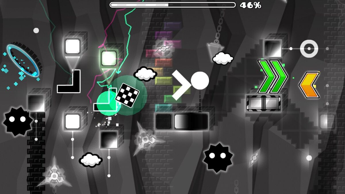 Где geometry dash. Геометрия Даш уровень fandom. Сложные уровни в Geometry Dash. Geometry Dash игроки. Уровень Shock геометрии Даш.