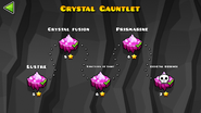 Crystal Gauntlet levels