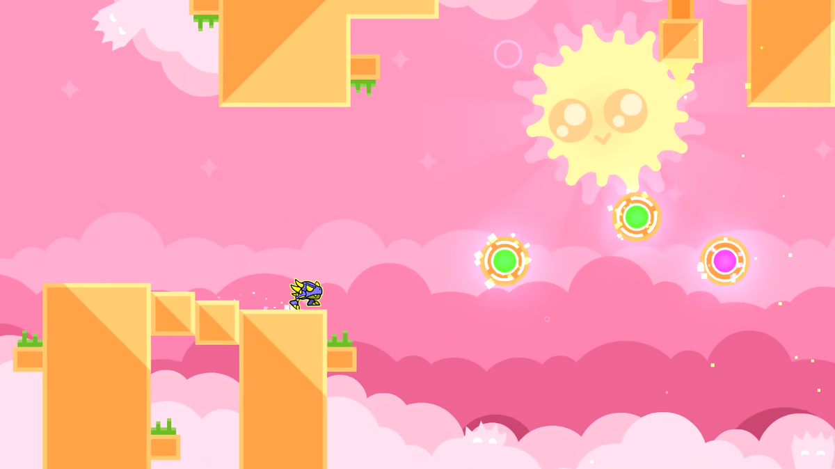 Обои sunshine geometry dash