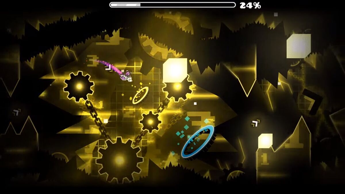 Geometry dash 2.2 вышла. Lucid Nightmares Geometry Dash. Geometry Dash Sneak Peek. Macabre Geometry Dash. Монстр геометрия Даш.