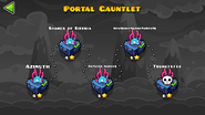 Los niveles del Portal Gauntlet