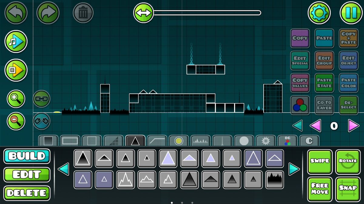 Geometry dash 1.0. Уровни 1.0 Geometry Dash. Geometry Dash редактор уровней. 1.0 Стиль Geometry Dash. Уровни геометрии Даш.