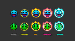 https://static.wikia.nocookie.net/geometry-dash/images/c/c1/Update2.2DifficultyIconPreview01.jpg/revision/latest/scale-to-width-down/250?cb=20201114232150