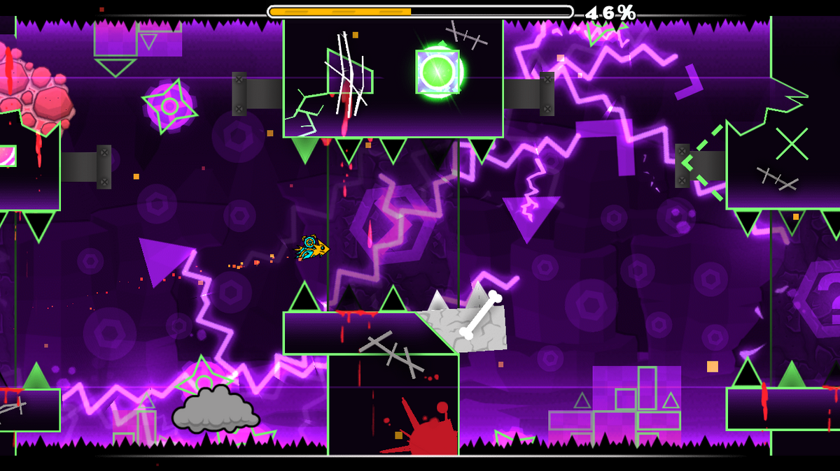 Geometry dash строить игра. Geometry Dash блок. Geometry Dash монстры. Пила геометрия Даш. Самая страшная версия Geometry Dash.