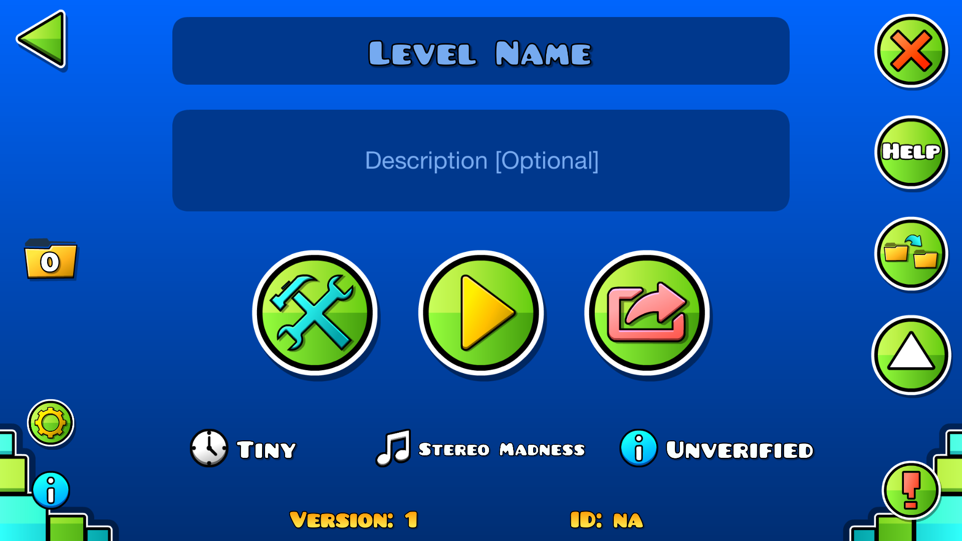 Bạn muốn tự thiết kế level độc đáo của mình trong Geometry Dash? Hãy nhanh tay tìm đến Level Editor - một tính năng chức năng trong Geometry Dash Wiki. Tự tay thiết kế và trở thành người chơi hàng đầu chính là điều mà bạn có thể thực hiện! 