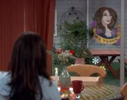 GL ep 2x14 - George unveils Angie's painting to her