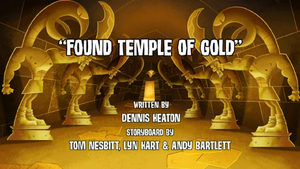 Found Temple of Gold