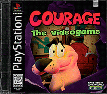 Cartoon Networks online game from the early 2000s, Courage the
