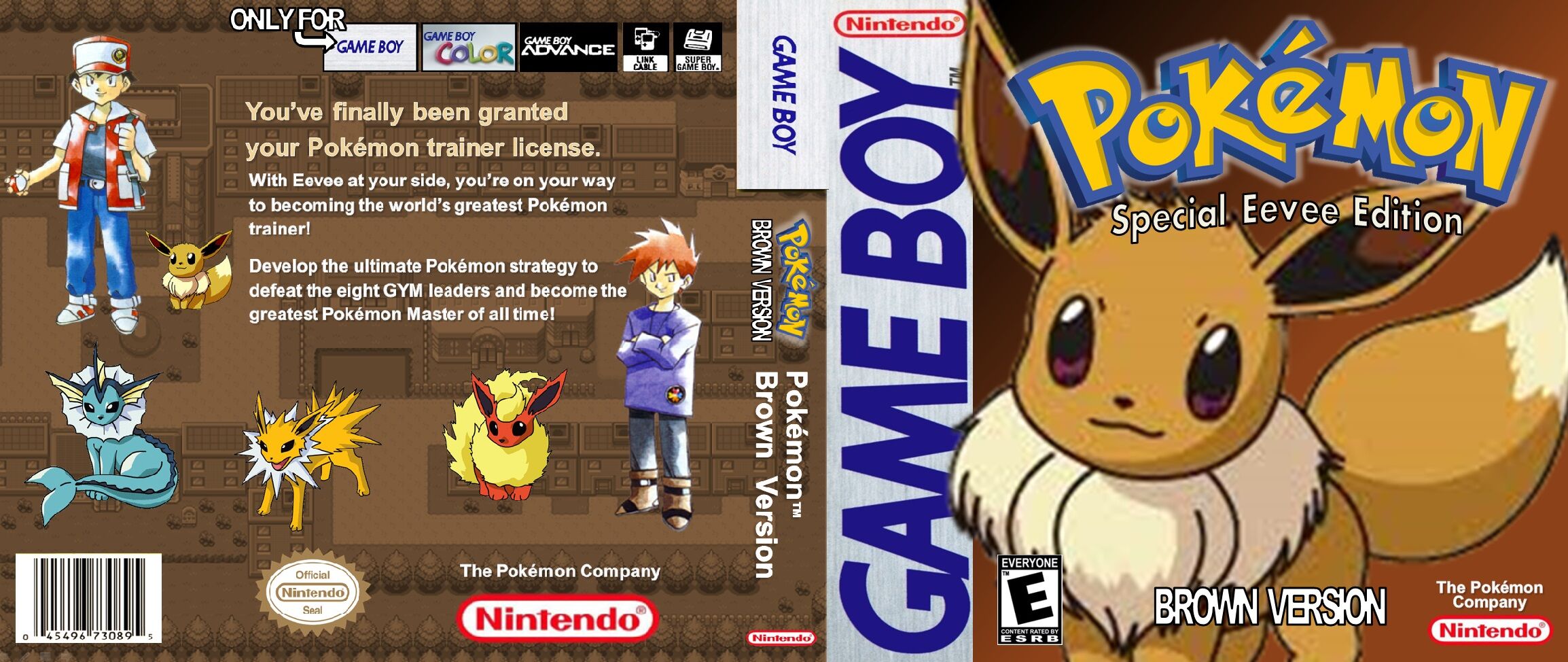 Pokemon Brown Special Eevee Edition A Pokemon Gamepasta Geoshea S Lost Episodes Wiki Fandom
