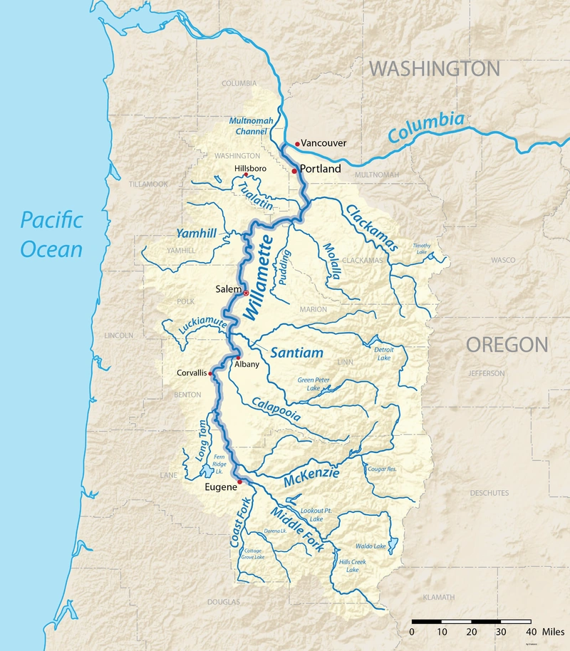 Willamette River Geography Study Guide Wiki Fandom
