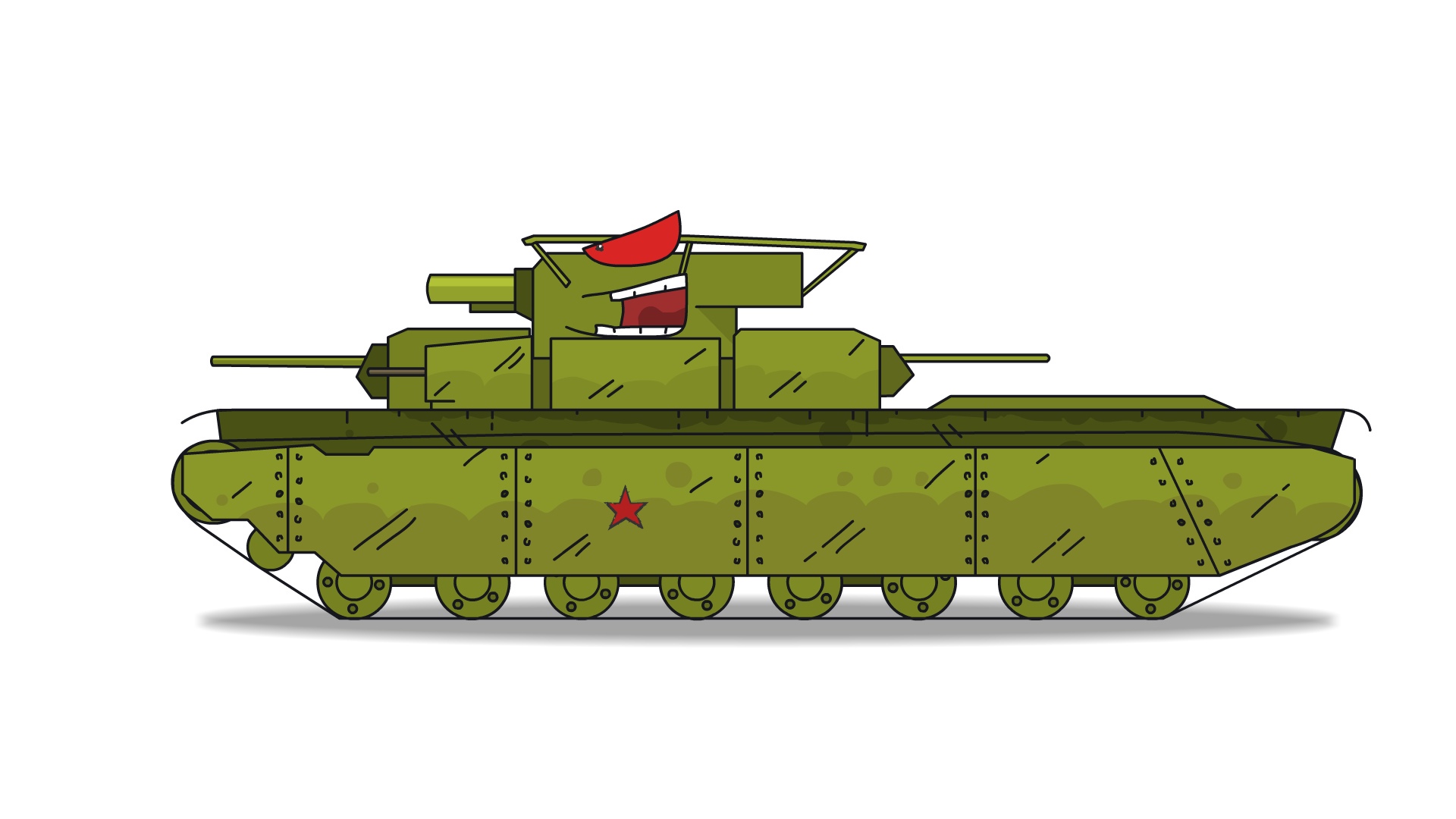 Танки gerand. Т-35 танк Геранд. Т-35 танк Геранд сбоку. Кв-44 танк Геранд.