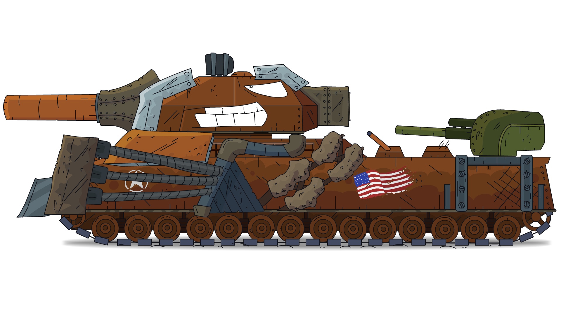 Ратте танк геранд. Танк кв 44 РАТТЕ. Кв-44 танк Геранд. Танк американский РАТТЕ.