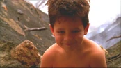Der junge Clark nach dem Meteoritenschauer.