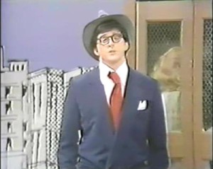 David Wilson als Clark Kent in "It's a Bird... It's a Plane... It's Superman (1975)"