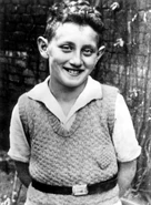 Henry as a young boy in the early 1930s
