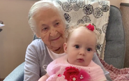 On her 107th birthday in 2019