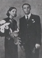 Efrain and Herminia's wedding, 1935