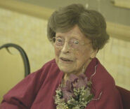 Dunlap on her 110th birthday in 2012