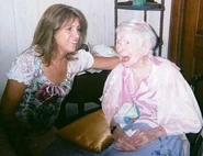 Eunice Sanborn at the age of 113.