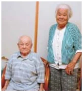 Makaru Nakanishi aged 107.