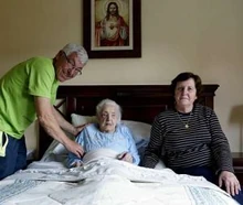 Francisca Barracel-Fernandez at age 111.