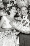Lawler (right, age 34) (author of The Doll), with the female lead Fenella Maguire (left). on March 27, 1956.