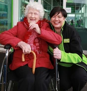 Aged 102, in January 2017