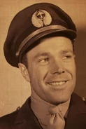 Goutiere with his CNAC uniform in New York in 1944