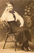 Delpha Johnson at aged 15.