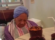 On her 111th birthday in 2014