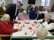 Ruby Lockhart in her centenarian years.