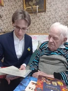 Aged 109, on 27 February 2023, with Waclaw Jan Kroczek