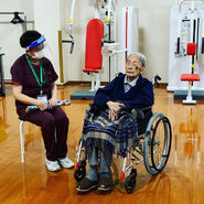 MUmeda111.jpg (299 KB) Ueda (aged 111) in September 2021.