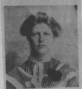 Carberry as a young woman.