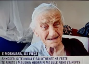 Piranic on her 111th birthday in 2021.