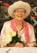 Edie Ceccarelli7.jpg (42 KB) Ceccarelli on her 107th birthday in 2015