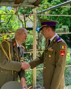 In his centenarian years