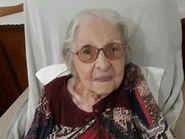 Gomes Dantas (aged 110) in April 2019