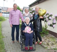 Irmgard Genthe110.jpg (222 KB) Irmgard Genthe on her 110th birthday in 2024