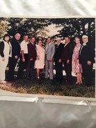 Freeman and his children. Left to right; Barbara, Gus, Bart, Edna, Sylvester, Percy, Chester, Nora, Freeman