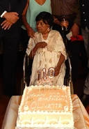 Labonne on her 110th birthday in 2026