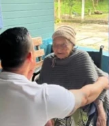 Ines Fermina Almendares (aged 108) in 2024